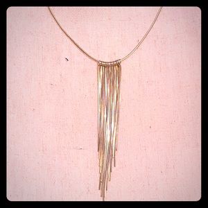 Sterling Silver Fringe Necklace